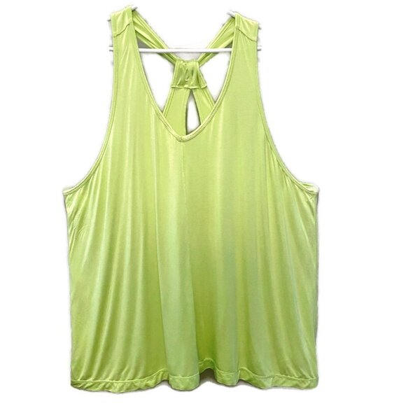 3X Limeaid Activezone Sports Tank Top With Back Detail By Penningtons⎜NWOT - Picture 7 of 9